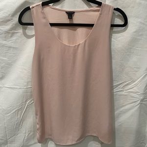 Ann Taylor Sleeveless Tank Pale Pink Size Small